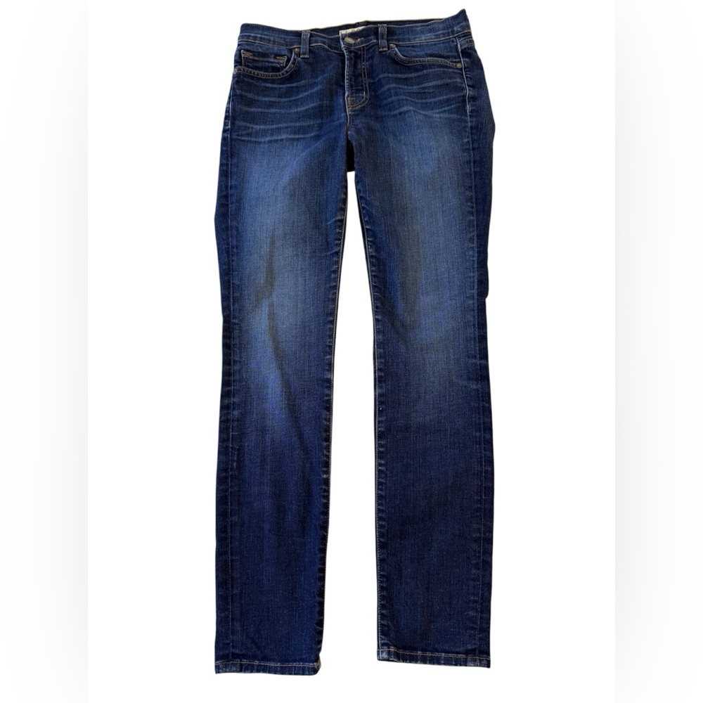J Brand Dark Wash Stretch Straight Leg Jeans 28” Inseam